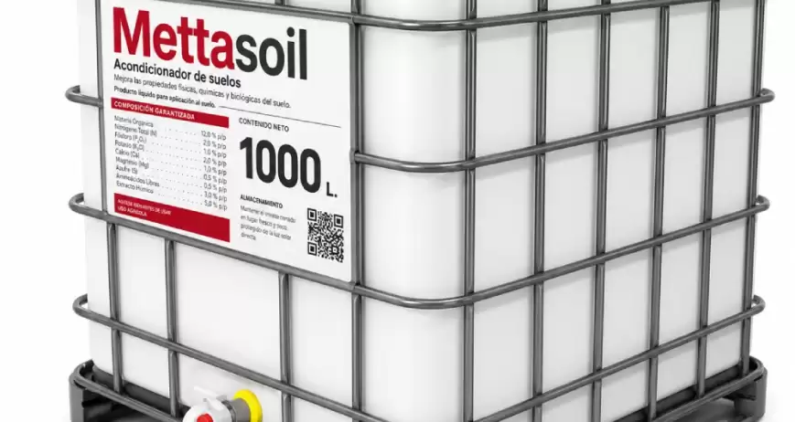 MettaSoil - Enmienda Orgánica & Regenerador microbiológico (Nutrivin C)
